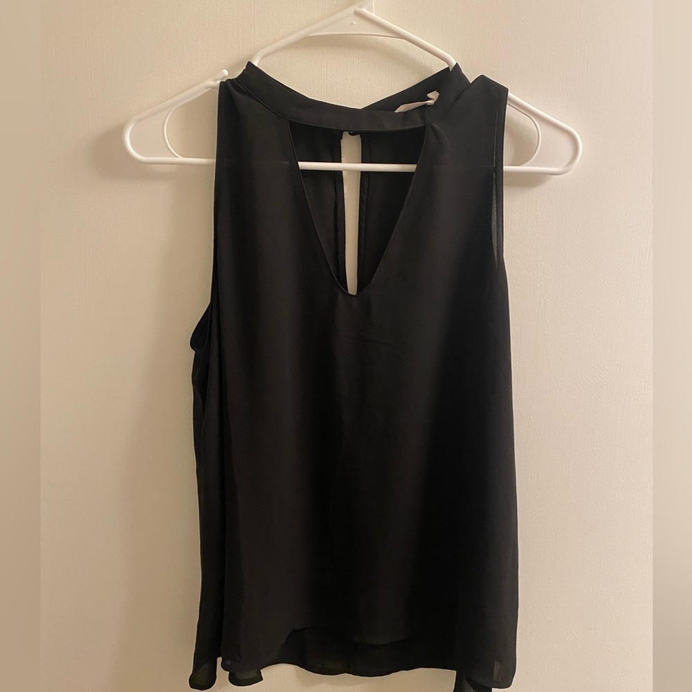 Lush Black Tank (size small)